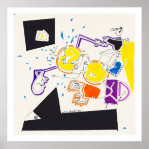 Night & Nap Drawings 9 by  PBaud Archival Poster