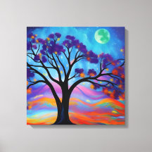 Night Nature Painting