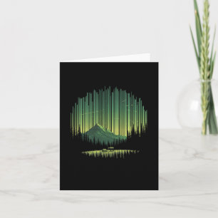 Night Nature Wildlife Trees Green Outdoors Forest Card