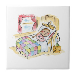 Night Night Ceramic Tile
