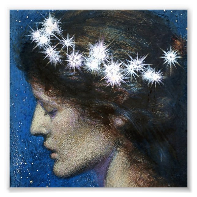 “Night - Noc” Fairy Art by Robert Hughes Photo Print (Front)