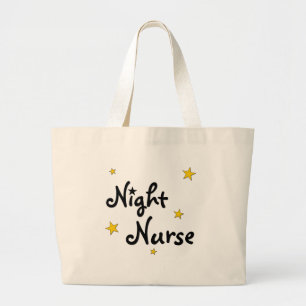 Night Nurse Large Tote Bag
