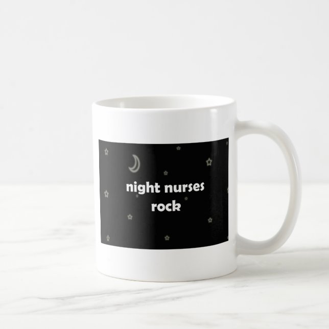 Night Nurses ROCK! Coffee Mug (Right)