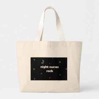 Night Nurses ROCK! Large Tote Bag