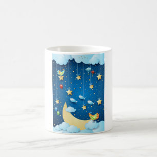 Night of big luna coffee mug