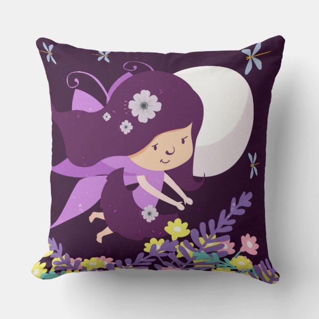 Night Of Magic Decorative Pillow (Front)