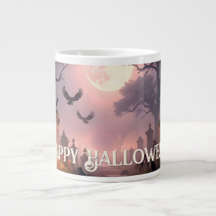 Night of Shadows – A Halloween Spell Awakens Large Coffee Mug