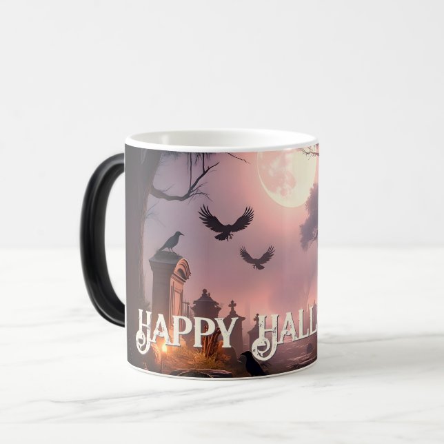 Night of Shadows – A Halloween Spell Awakens Magic Mug (Front Left)