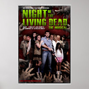Night of the Living Dead: The Musical Poster