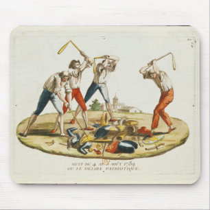 Night of the Patriotic Delirium Mouse Pad