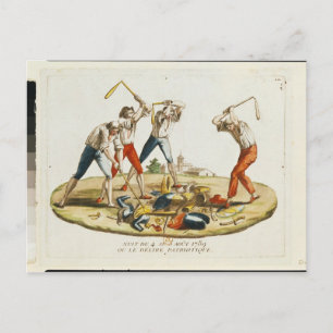 Night of the Patriotic Delirium Postcard