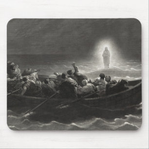 "Night on the Sea of Galilee" mousepad