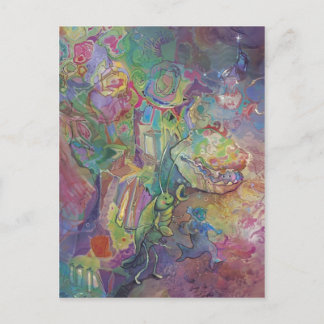 Night on the Town*** Postcard