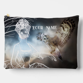 Night Owl and Lady Accessory Pouch
