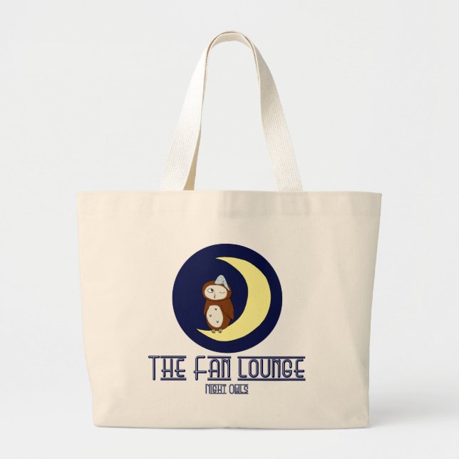 Night Owl b/g Jumbo Tote (Front)