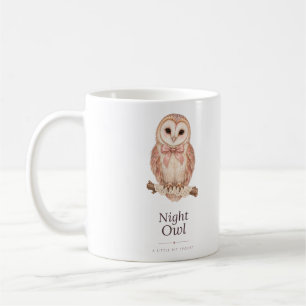Night Owl Coquette Halloween Owl Mug