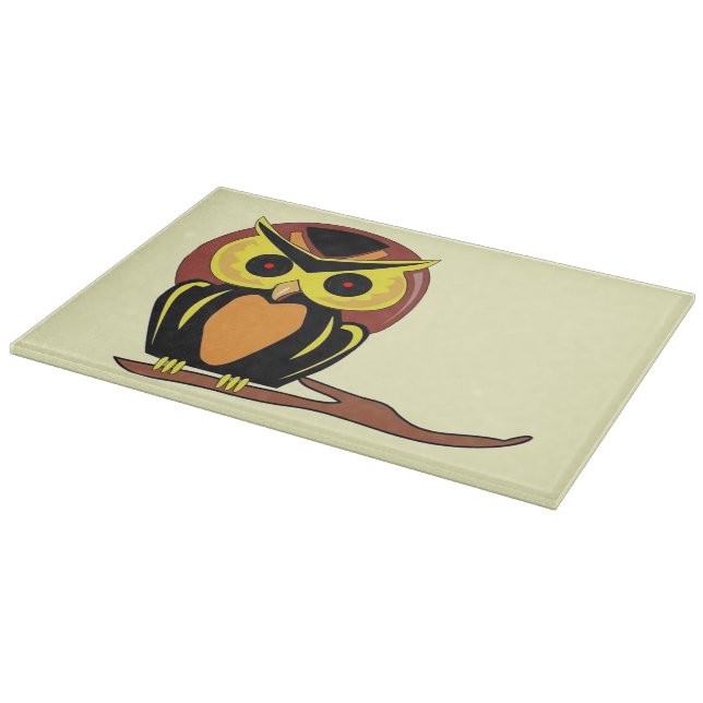 Night Owl Cutting Board (Corner)