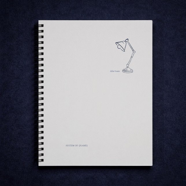 Night Owl Dark Academia Scholarly  Notebook (Creator Uploaded)