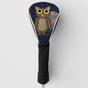 Night owl golf head cover