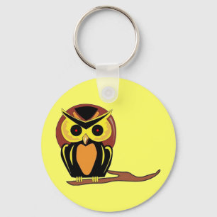 Night Owl Key Ring