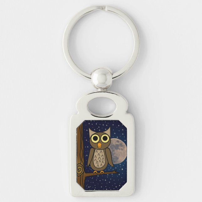 Night owl key ring (Front)