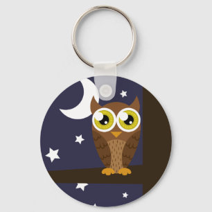 "Night Owl" Keychain