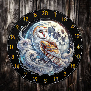 Night Owls and Dart Goals Dartboard