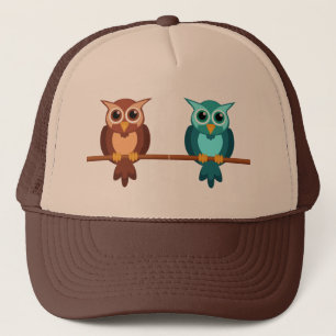 Night 🌃 owls, hat, for sale ! trucker hat