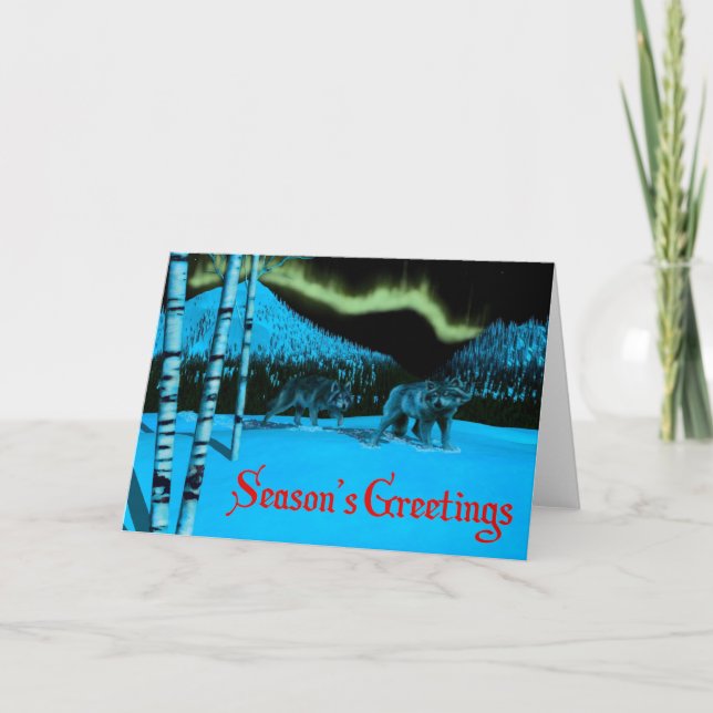 Night Patrol Holiday Card (Front)