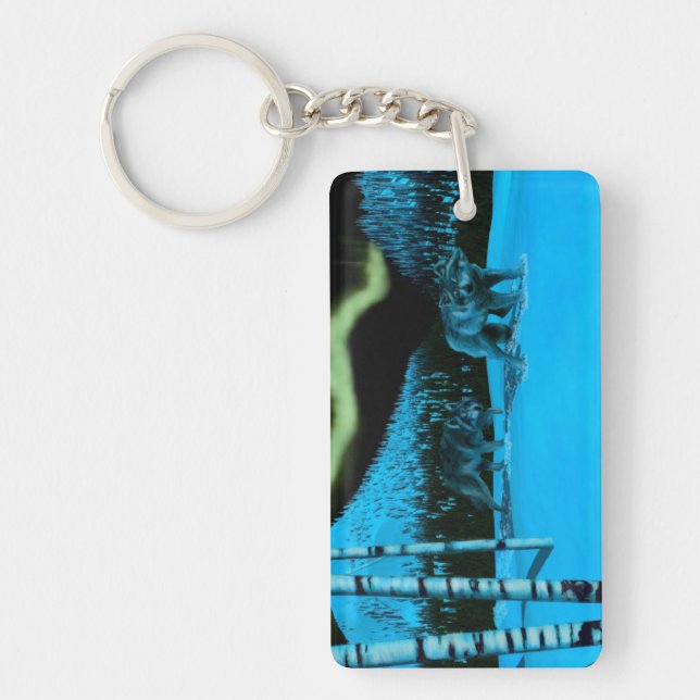 Night Patrol Key Ring (Front)