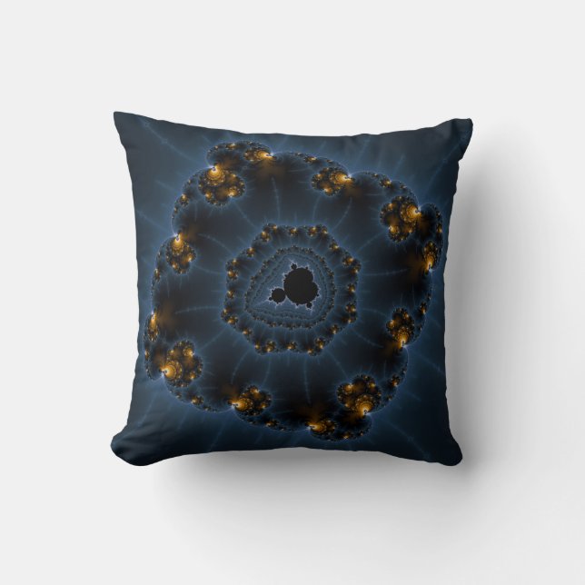 Night Prowler Fractal Art Cushion (Front)