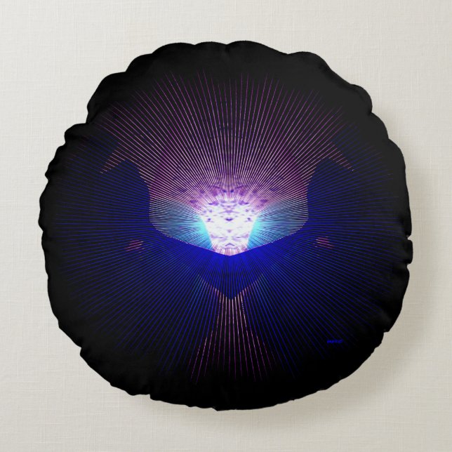 Night Queen...... Round Cushion (Front)