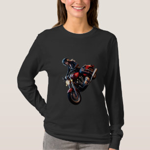Night Racer: Cybernetic Speedster Long Sleeve T-Sh T-Shirt