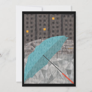Night Rain Card