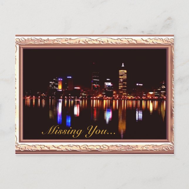 Night Reflects Postcard (Front)