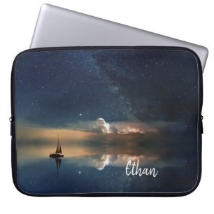 Night Sailing Laptop Sleeve