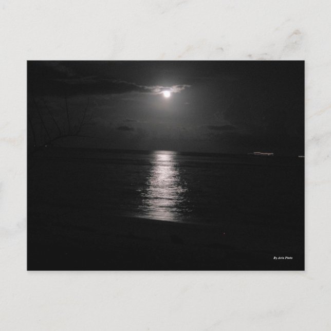 Night Sea Postcard (Front)