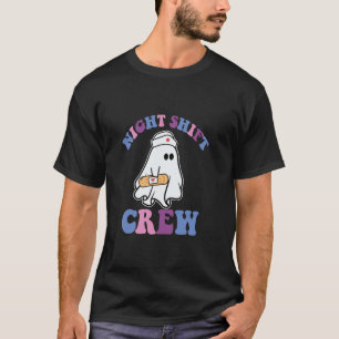 Night Shift Crew Halloween Nurse T-Shirt