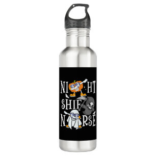 Night Shift Nurse 710 Ml Water Bottle