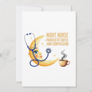 Night Shift Nurse - Coffee & Compassion Healthcare Invitation