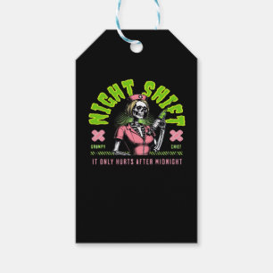 Night Shift Nurse - National Nurse Week Gift Ideas Tags