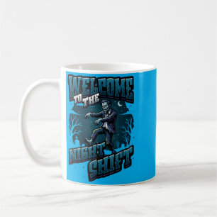 Night Shift Worker Humour Welcome To The Night Coffee Mug