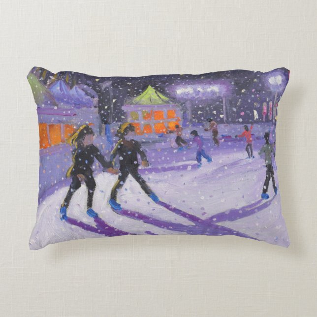 Night skaters Derby 2014 Decorative Cushion (Front)