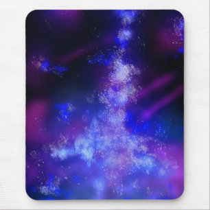 Night Sky Blue Sapphire Mouse pad