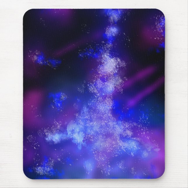 Night Sky Blue Sapphire Mouse pad (Front)