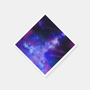 Night Sky Blue Sapphire  Napkin