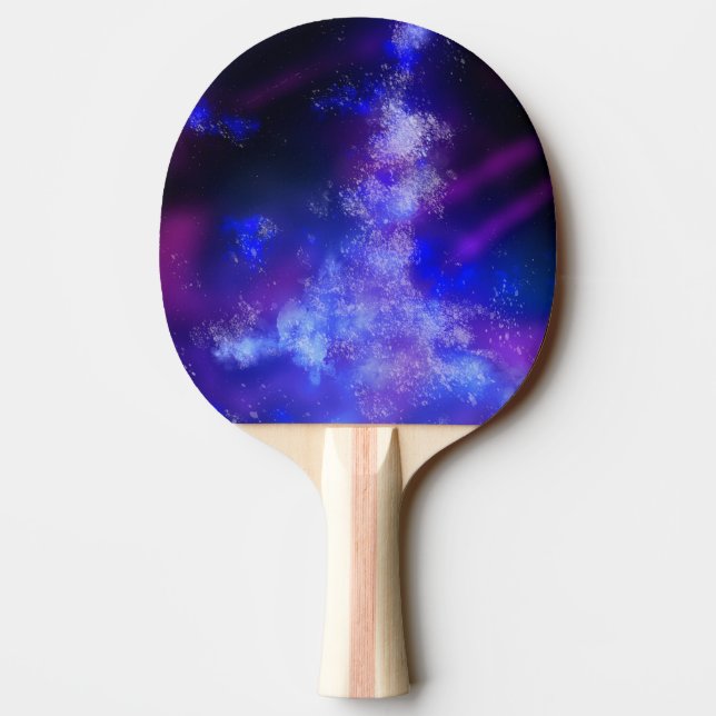 Night Sky Blue Sapphire  Ping Pong Paddle (Back)