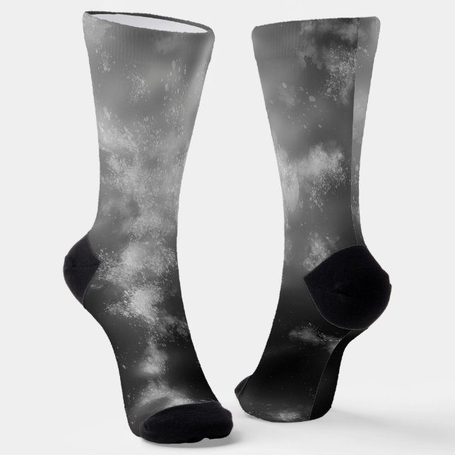 Night Sky Blue Sapphire Sustainable Crew Sock (Angled)