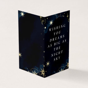 Night Sky – Celestial Birthday Card