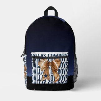 Night Sky Dallas Cowboys Printed Backpack